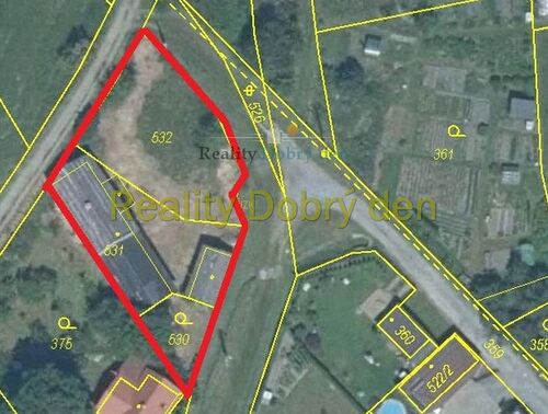 Fotografie nemovitosti - Prodej stavebního pozemku, Žimrovice, Hradec nad Moravicí