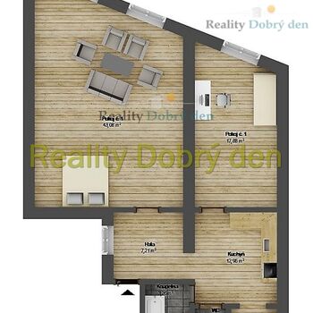 Pronájem 2+1, Dolní náměstí, Opava